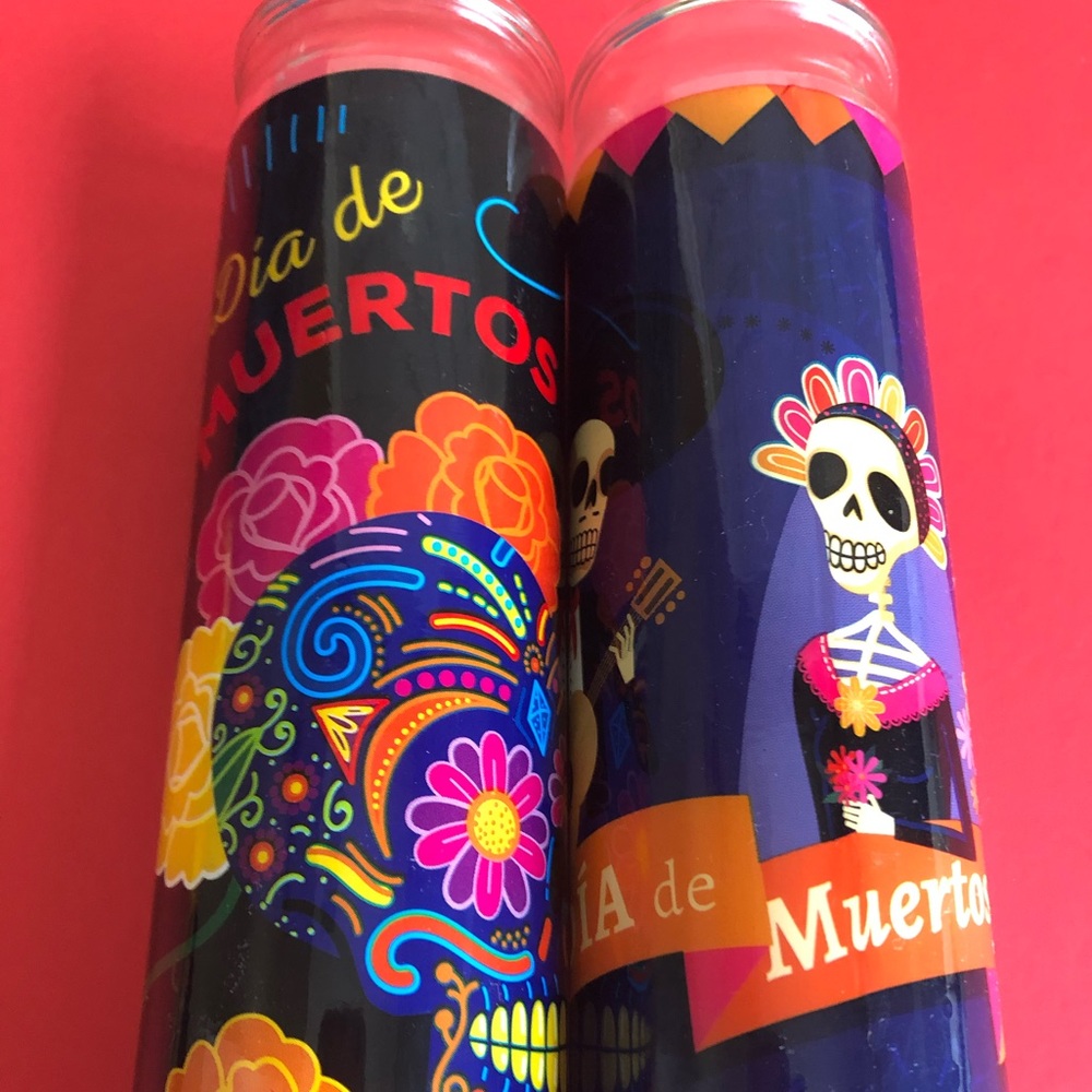 Day of the Dead/Dia de los Muertos Candle Set 2